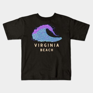 Virginia Beach - Wave Kids T-Shirt